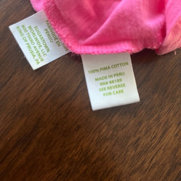 Lilly Pulitzer Shay Tank Top - Pink - XXS - Picture 5 of 6